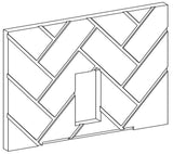 U.S. Stove 6041 Firebrick 891705 Vermiculite Herringbone