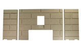Breckwell P22 P4000 Firebrick A-M-Brick22 3 piece