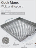 Broil King 15 X 13-Inch Stainless Steel Flat Grill Topper - 69712