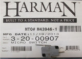 Harman Micro Switch - 3-50-00465