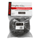 Pellet Master Pellet stove with bay window fire door gasket 19x41 - 1 inch diameter x 6 feet long replaces PM 01-210006