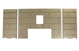 U.S. Stove Ashley AP0004 Firebrick 3 piece Replaces SA22BK