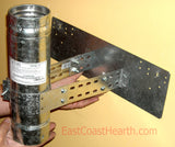 Venting Support 3" Chimney Wall Strap Extensions Plumbers Plate