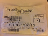 Harman & Heatilator Eco-Choice Hopper Swell Latch & Spacer-1-00-199110