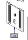 Cast Iron Rear Interior Baffle p960 p961 p962- Piazzetta- PZRP.RE05041320/ RE05041320