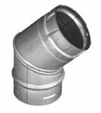 45 degree Elbow 4 inch Diameter 4PVP-E45 Pellet Vent Pro- Simpson Duravent