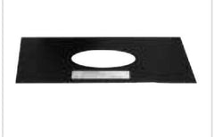 Masonary Chimney Trimplate black - 4VP-TP Chimney top seal