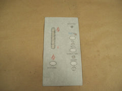 Enviro Vistaflame Decal Plate 50-179