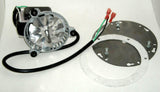 6 Inch St Croix High Quality Exhaust/Combustion Blower & 1 male (Black) & 1 Female (White) clip - GA ExBlw & PP7900 & UniHub & White Gasket- <i style="color:white;font-size:10px;">#GLABM2524A1756T1371#</i>