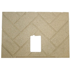 Breckwell SP6000 MF Heartland & Golden Eagle Lincoln Firebrick - 1 piece- 891705 Replaces A-M-BRICKCORN- Special Order