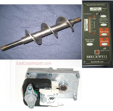 Control Board - Auger - Motor: Breckwell Value Update Kit (CB - C-E-40 |  East Coast Hearth