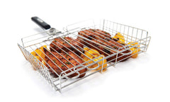 Broil King 10 X 12-Inch Square Stainless Steel Grill Basket With Detachable Handle - 65070