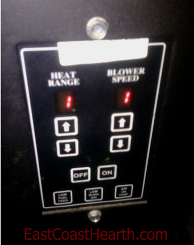Englander PU-CB98 Control Panel u0026 Circuit Board | East Coast Hearth