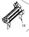 Ardisam Castle Convection Blower (Room) for HPS09 - Long cylindrical - 720296