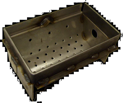 Firepot/Burn Pot, Magnum Countryside Stainless Steel MF3535-B | East Coast  Hearth