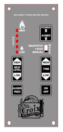 Replacement St Croix Digital Control Board - 80P30523B-R