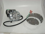 Napoleon\Timberwolfe FS 6 in High Quality Exhaust/Combustion Blower & 2 female clips - GA ExBlw & PP7902 9 petal blade & unihub with white high temp Gasket