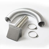 Ventis Pellet Vent Pipe Fresh Air Intake Kit - contains 3 Inch Inner Diameter aluminum flex hose