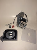 Hudson River West Point Auger Upgrade Kit - s901H w/ hole in shaft & hitch pin & 2 male clips - CCW / Nylatron Bearing w/ End Plate