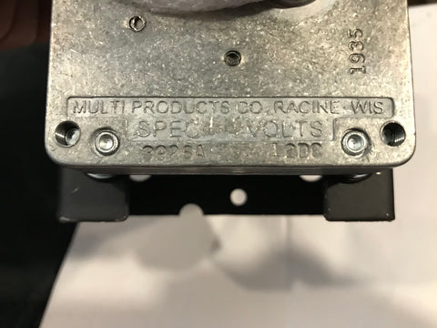 Auger Motor Assembly - Thelin Gnome 00-0005-0154 (2009 & older or 2016 & Newer) - Square opening on disc is the small feeder - 3/4 Inch