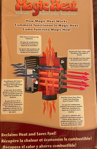 Magic Heat Magic Heat Wood Stove Flue Heat Reclaimer for Wood Stoves | East Coast ...