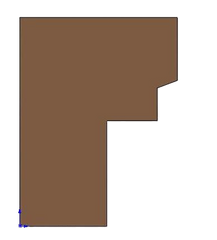 Left Firebrick Panel Magnum Winchester INSERT Win-4005-L